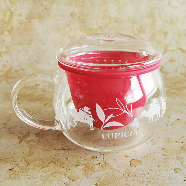 MC021 MUG "MON POTE" AVEC FILTRE FRAMBOISE  (1 mug avec filtre 330ml)