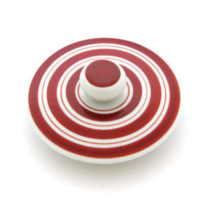 COUVERCLE THÉIÈRE ROUGE COUVERCLE THÉIÈRE ROUGE