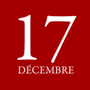SAMEDI 17 DÉCEMBRE