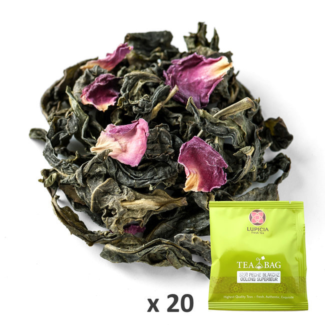 8231TB20 PÊCHE BLANCHE OOLONG SUPERIEUR  (Infusettes x20)