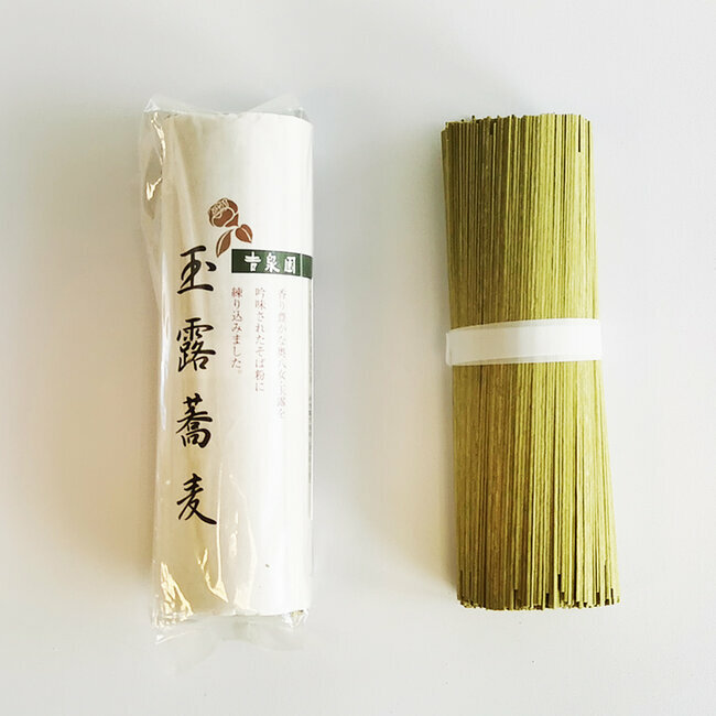 LEPI02 GYOKURO GREEN TEA SOBA  (GYOKURO GREEN TEA SOBA 375g)