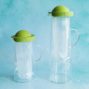 CARAFE À THÉ + CAPUCHON VERT