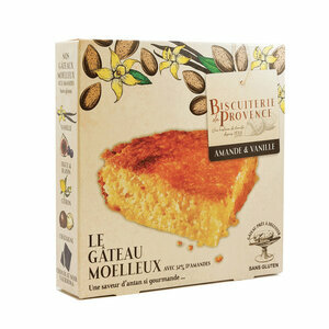 GÂTEAU AMANDE VANILLE SANS GLUTEN