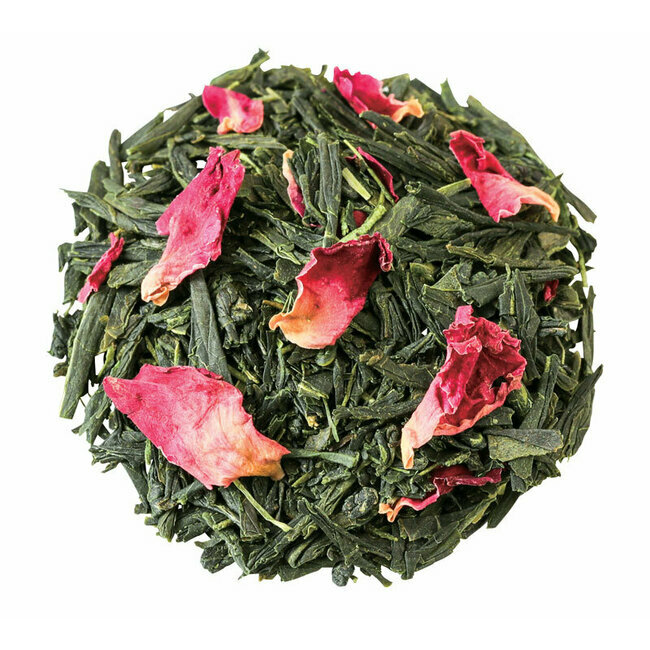8284 SENCHA PÊCHE BLANCHE  (Vrac 50g)