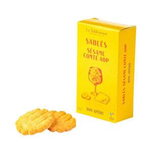 Petits Sabl&eacute;s sal&eacute;s S&eacute;same Comt&eacute; AOP - 40g