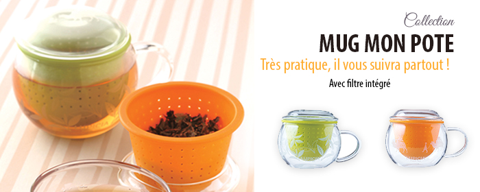 Mug à thé MON POTE Mug à thé MON POTE