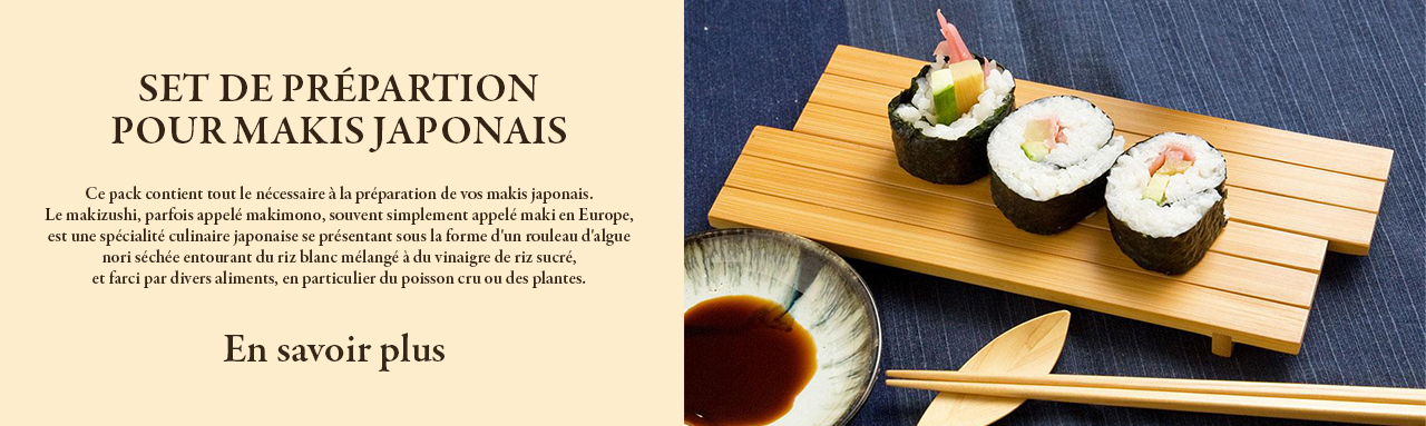 Kit de préparation pour makis