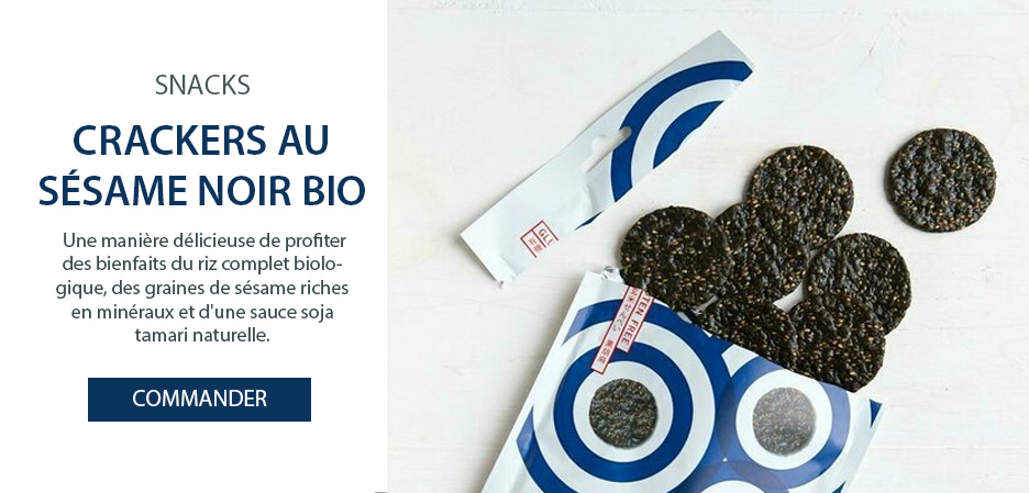CRACKERS AU S&Eacute;SAME NOIR BIO