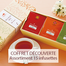 Assortiment 15 infusettes LUPICIA
