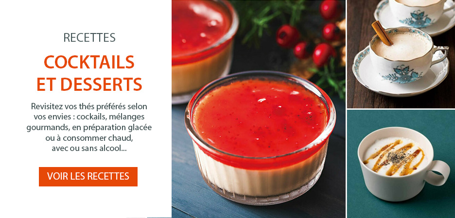 Recettes à base de thés