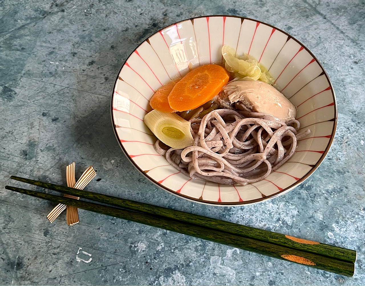 Recette de Nabe Yuzugosho et nouilles Udon