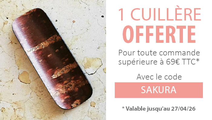 1 cuill&egrave;re &agrave; th&eacute; offerte