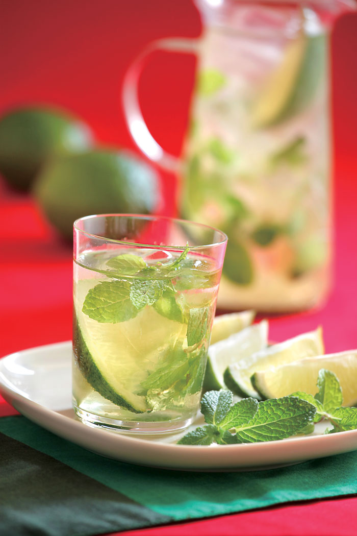 Thé vert style Mojito