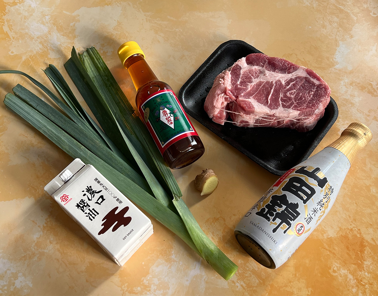 Recette VIANDE AU SHOYU ET SAKÉ