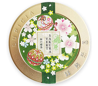 Thé saisonnier de printemps. Sakura vert