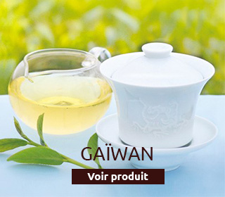 Tasse Gaïwan, idéale pour vos thés oolong.